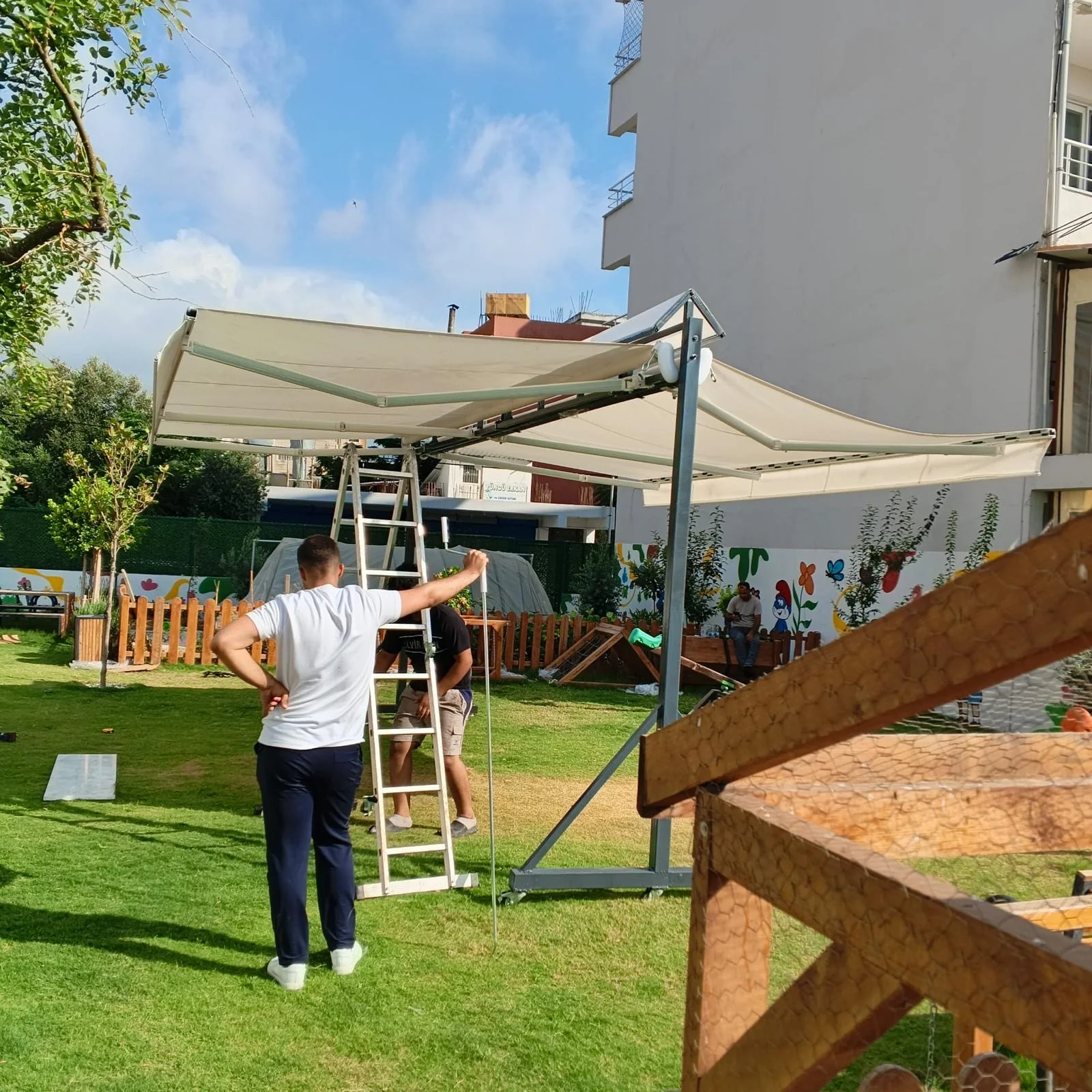 Mafsallı kartal tente — fotoğraf 3