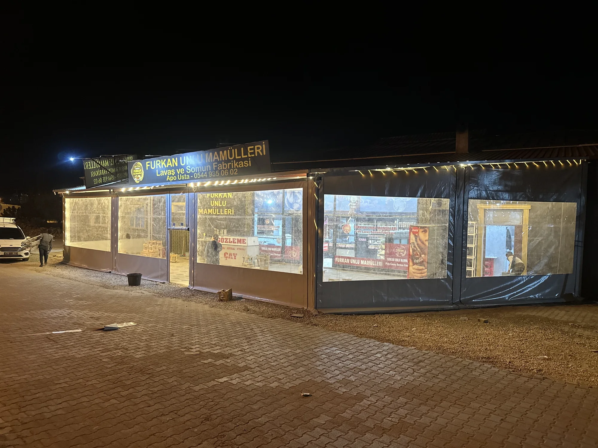 Şeffaf Branda kış bahçesi — fotoğraf 12